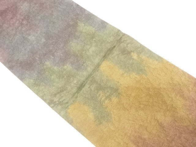 JAPANESE KIMONO / WOVEN PATTERN FUKURO OBI